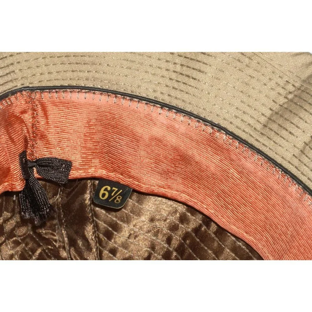 Vintage Fedora, Flip It Hat, Size 6 7/8 Cap, Feather, Foldable Brim, Crushable, - Picture 6 of 10